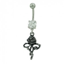 Belly button ring - Rose